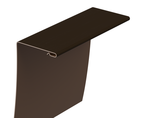 Универсальный околооконный профиль 89/254 мм, шоколад - 1